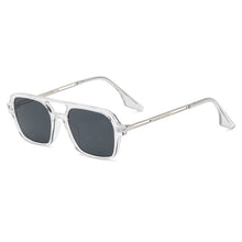 Load image into Gallery viewer, Retro Square Sunglasses Men Women Brand Designer Vintage Double Bridges Sun Glasses UV400 Driving Shades Eyewear