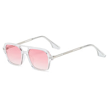 Load image into Gallery viewer, Retro Square Sunglasses Men Women Brand Designer Vintage Double Bridges Sun Glasses UV400 Driving Shades Eyewear