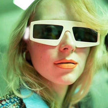 Load image into Gallery viewer, Retro Square Sunglasses Men Women Retro Black White Red Frame Rectangular Sun Glasses Male Female Shades lunette de soleil femme