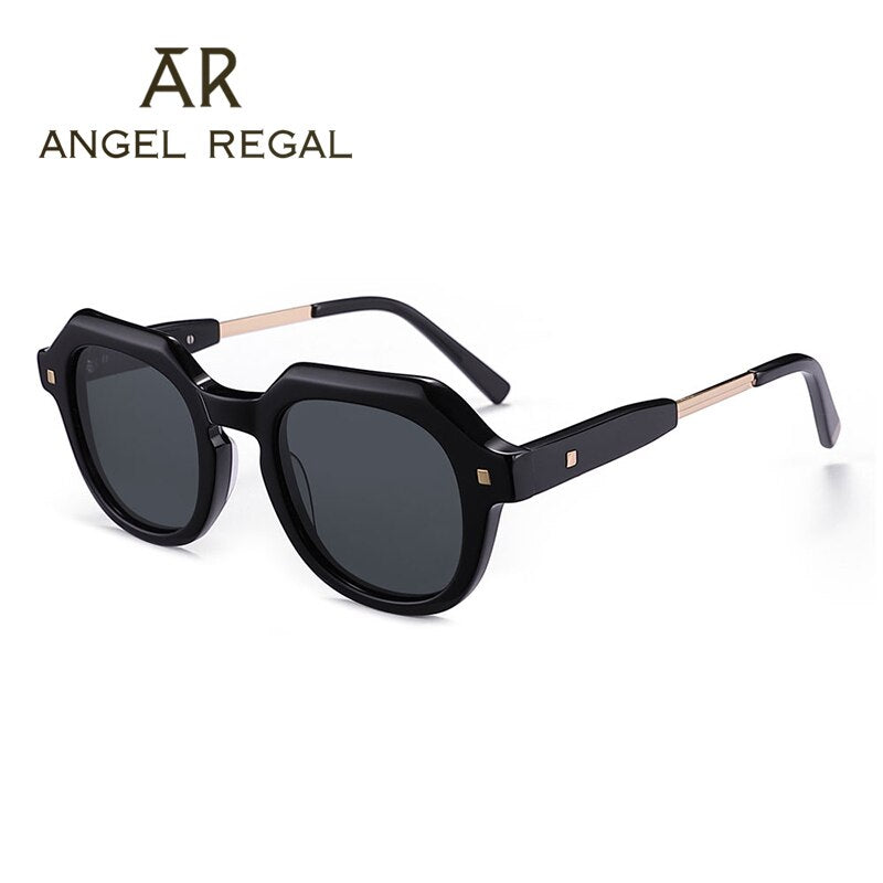 Retro Square Sunglasses Polarized Glass G15 Lens Anti-UV Eyeglasses Acetate Frame Men 2022 Sun Glasses  Driving Glasses