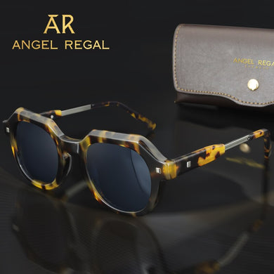Retro Square Sunglasses Polarized Glass G15 Lens Anti-UV Eyeglasses Acetate Frame Men 2022 Sun Glasses  Driving Glasses