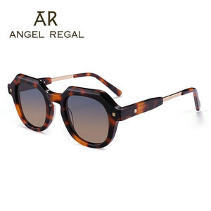 Retro Square Sunglasses Polarized Glass G15 Lens Anti-UV Eyeglasses Acetate Frame Men 2022 Sun Glasses  Driving Glasses