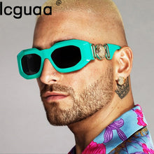 Load image into Gallery viewer, Retro Steampunk  Square Sunglasses Outdoor Brand Designer For Men Punk Oculos De Sol For Ladies Sunglasses