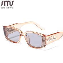 Load image into Gallery viewer, Retro Steampunk Sunglasses Small Frames Men Women Shades Rectangle Vintage Glasses  Brand Designer