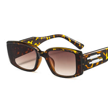Load image into Gallery viewer, Retro Steampunk Sunglasses Small Frames Men Women Shades Rectangle Vintage Glasses  Brand Designer
