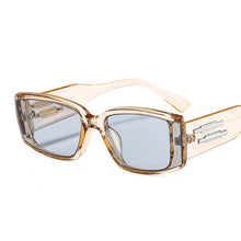 Load image into Gallery viewer, Retro Steampunk Sunglasses Small Frames Men Women Shades Rectangle Vintage Glasses  Brand Designer