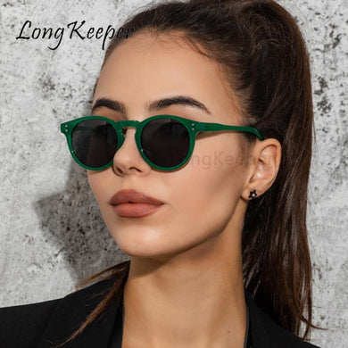 Retro Steampunk Sunglasses Women Brand Designer Vintage Round Metal Frame Sun Glasses Female Hip Hop Style Eyewear UV400 Oculos
