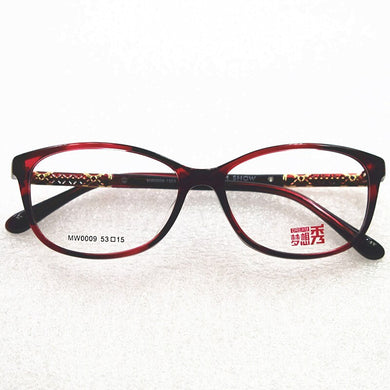 Retro Style Acetate Women Black Colour Quality Eye Glasses Frame 2017 New Arrival Fashion Style Spectacle For Women
