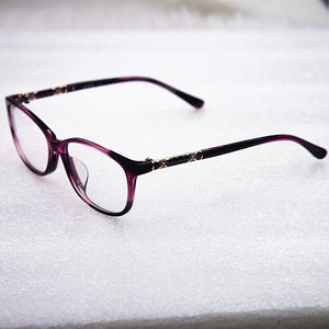 Retro Style Acetate Women Black Colour Quality Eye Glasses Frame 2017 New Arrival Fashion Style Spectacle For Women