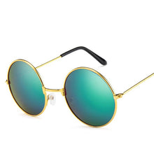 Load image into Gallery viewer, Retro Sunglasses Classic Round Sunglasses Men Women Small Vintage Retro Glasses Women Driving Metal Eyewear Sun Glasses UV400