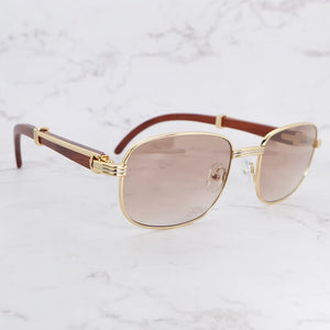 Retro Sunglasses  Wooden Mens Accessories Brand Designer Carter Sun Glasses Shaes for Women Protect Lentes De Sol Mujer