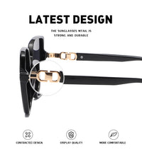 Load image into Gallery viewer, Retro TR90 Square Sunglasses Women&#39;s Korean Version Ins Large Frame Sunglasses Women&#39;s Street Photography Sunglasses