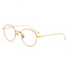 Load image into Gallery viewer, Retro Thom Brand Alloy Acetate Eyeglasses Frame Men Women Vintage Round Glasses TB905 Optical Myopia Prescription Eyewear