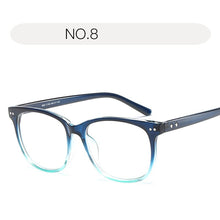 Load image into Gallery viewer, Retro Transparent Clear Lens Eyeglasses Fake Optical Eye Glasses Frames For Women Fashion Myopia Square Spectacles Eyewear