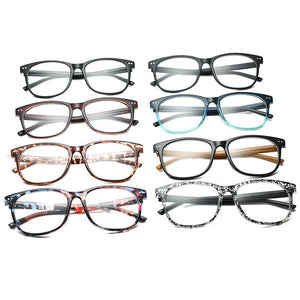 Retro Transparent Clear Lens Eyeglasses Fake Optical Eye Glasses Frames For Women Fashion Myopia Square Spectacles Eyewear