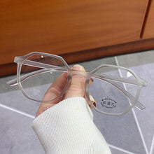 Carica l&#39;immagine nel visualizzatore di Gallery, Occhiali da vista retrò trasparenti per computer Occhiali da donna Occhiali da vista anti-luce blu Occhiali da vista poligonali 