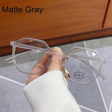 Carica l&#39;immagine nel visualizzatore di Gallery, Occhiali da vista retrò trasparenti per computer Occhiali da donna Occhiali da vista anti-luce blu Occhiali da vista poligonali 