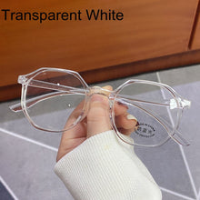 Carica l&#39;immagine nel visualizzatore di Gallery, Occhiali da vista retrò trasparenti per computer Occhiali da donna Occhiali da vista anti-luce blu Occhiali da vista poligonali 