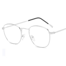 Load image into Gallery viewer, Retro Trend Metal Woman Glasses Optical Myopia Eyeglasses Frame Men Transparent Lens Computer Prescription Eyewear Frames