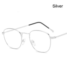 Load image into Gallery viewer, Retro Trend Metal Woman Glasses Optical Myopia Eyeglasses Frame Men Transparent Lens Computer Prescription Eyewear Frames