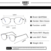 Load image into Gallery viewer, Retro Trend Metal Woman Glasses Optical Myopia Eyeglasses Frame Men Transparent Lens Computer Prescription Eyewear Frames