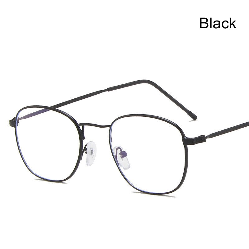 Retro Trend Metal Woman Glasses Optical Myopia Eyeglasses Frame Men Transparent Lens Computer Prescription Eyewear Frames