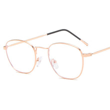 Load image into Gallery viewer, Retro Trend Metal Woman Glasses Optical Myopia Eyeglasses Frame Men Transparent Lens Computer Prescription Eyewear Frames