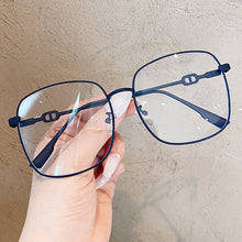 Load image into Gallery viewer, Retro Ultralight Alloy Anti-blue Light Women&#39;s Eyeglasses Black Pink Square Clear Glasses Frame Female Computer Eyewear Blue