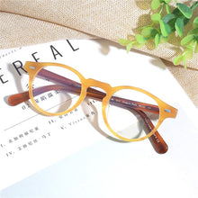 Carica l'immagine nel visualizzatore di Gallery, Retro Vintage Eyeglasses Frames Gregory Peck Reading Glasses Women Men Glasses Frame OV5186 Oval Round Spetacle Computer Frames