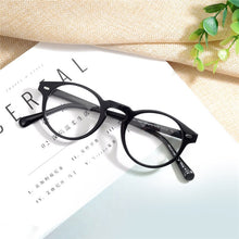 Carica l'immagine nel visualizzatore di Gallery, Retro Vintage Eyeglasses Frames Gregory Peck Reading Glasses Women Men Glasses Frame OV5186 Oval Round Spetacle Computer Frames