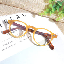 Carica l'immagine nel visualizzatore di Gallery, Retro Vintage Eyeglasses Frames Gregory Peck Reading Glasses Women Men Glasses Frame OV5186 Oval Round Spetacle Computer Frames