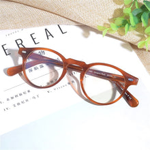 Carica l'immagine nel visualizzatore di Gallery, Retro Vintage Eyeglasses Frames Gregory Peck Reading Glasses Women Men Glasses Frame OV5186 Oval Round Spetacle Computer Frames