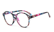 Load image into Gallery viewer, Retro Vintage Glasses Women Clear Lens Oval Nerd Glass Frame Attractive Party Eyewear Selfie Pose Lady Soild Glasses