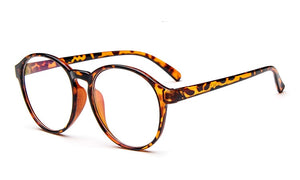 Retro Vintage Glasses Women Clear Lens Oval Nerd Glass Frame Attractive Party Eyewear Selfie Pose Lady Soild Glasses