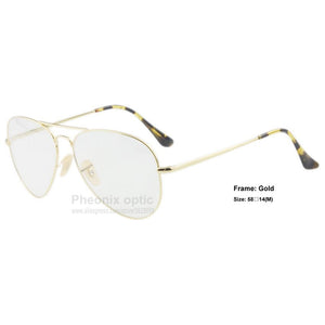 Retro Vintage Pilot style optic eye glasses 6489 Metal frame 58 size myopia astigmatism prescription sunglasses quality women