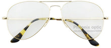 Load image into Gallery viewer, Retro Vintage Pilot style optic eye glasses 6489 Metal frame 58 size myopia astigmatism prescription sunglasses quality women