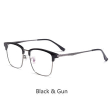 Load image into Gallery viewer, Retro Women/Men Pure Titanium Myopia Glasses Optical Hyperopia Large Frame Ultra-Light Prescription Glasses Frame