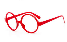 Load image into Gallery viewer, Retro eyeglass Rush Tide Round Children Glasses Frames Unisex Candy Color Cartoon Cute Eyeglasses Kids No Lens