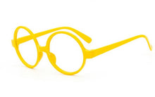 Load image into Gallery viewer, Retro eyeglass Rush Tide Round Children Glasses Frames Unisex Candy Color Cartoon Cute Eyeglasses Kids No Lens