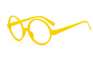 Retro eyeglass Rush Tide Round Children Glasses Frames Unisex Candy Color Cartoon Cute Eyeglasses Kids No Lens