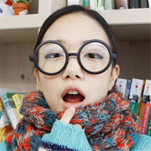 Load image into Gallery viewer, Retro eyeglass Rush Tide Round Children Glasses Frames Unisex Candy Color Cartoon Cute Eyeglasses Kids No Lens