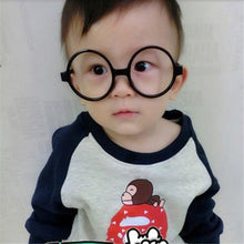 Load image into Gallery viewer, Retro eyeglass Rush Tide Round Children Glasses Frames Unisex Candy Color Cartoon Cute Eyeglasses Kids No Lens