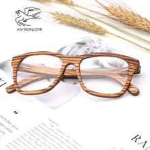 Load image into Gallery viewer, Retro ebonypear 100%wood Sunglasses bamboo wooden case Purely Hand Made driving men women wood sunglasses men Oculos de sol