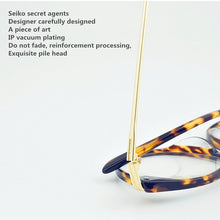 Load image into Gallery viewer, Retro frame glasses 2023 glasses frame women men brand handmade eyeglasses designer spectacles myopia optical glasses frame