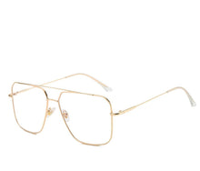 Carica l&#39;immagine nel visualizzatore di Gallery, Retro half-rim eyebrow round glasses frame   s1800