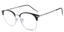 Carica l&#39;immagine nel visualizzatore di Gallery, Retro half-rim eyebrow round glasses frame   s1800