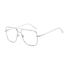 Carica l&#39;immagine nel visualizzatore di Gallery, Retro half-rim eyebrow round glasses frame   s1800