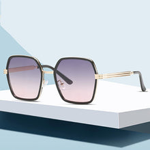 Load image into Gallery viewer, Retro polygon net red glasses sunglasses for men and women 9181 Korean ocean film sunglasses
