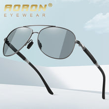 Load image into Gallery viewer, Retro women&#39;s unisex night vision driving sunglasses sunglasses chameleon brand design polarized photochromic