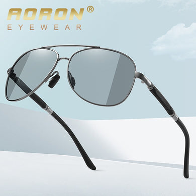 Retro women's unisex night vision driving sunglasses sunglasses chameleon brand design polarized photochromic
